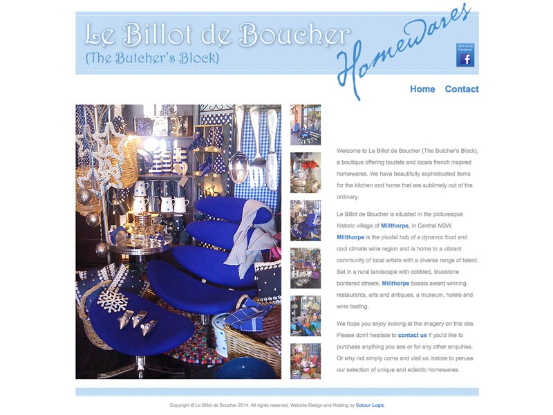 Le Billot de Boucher, Millthorpe NSW