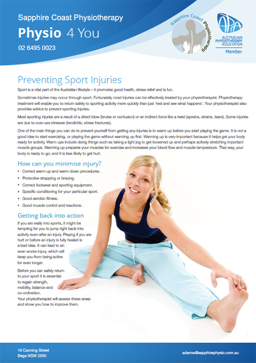 Physion 4 You Brochure