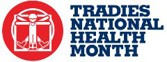 Tradies National Health Month logo